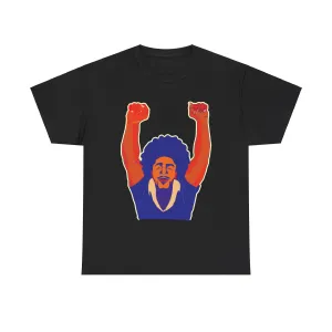 Afro Man Fist Up - Unisex Heavy Cotton Tee