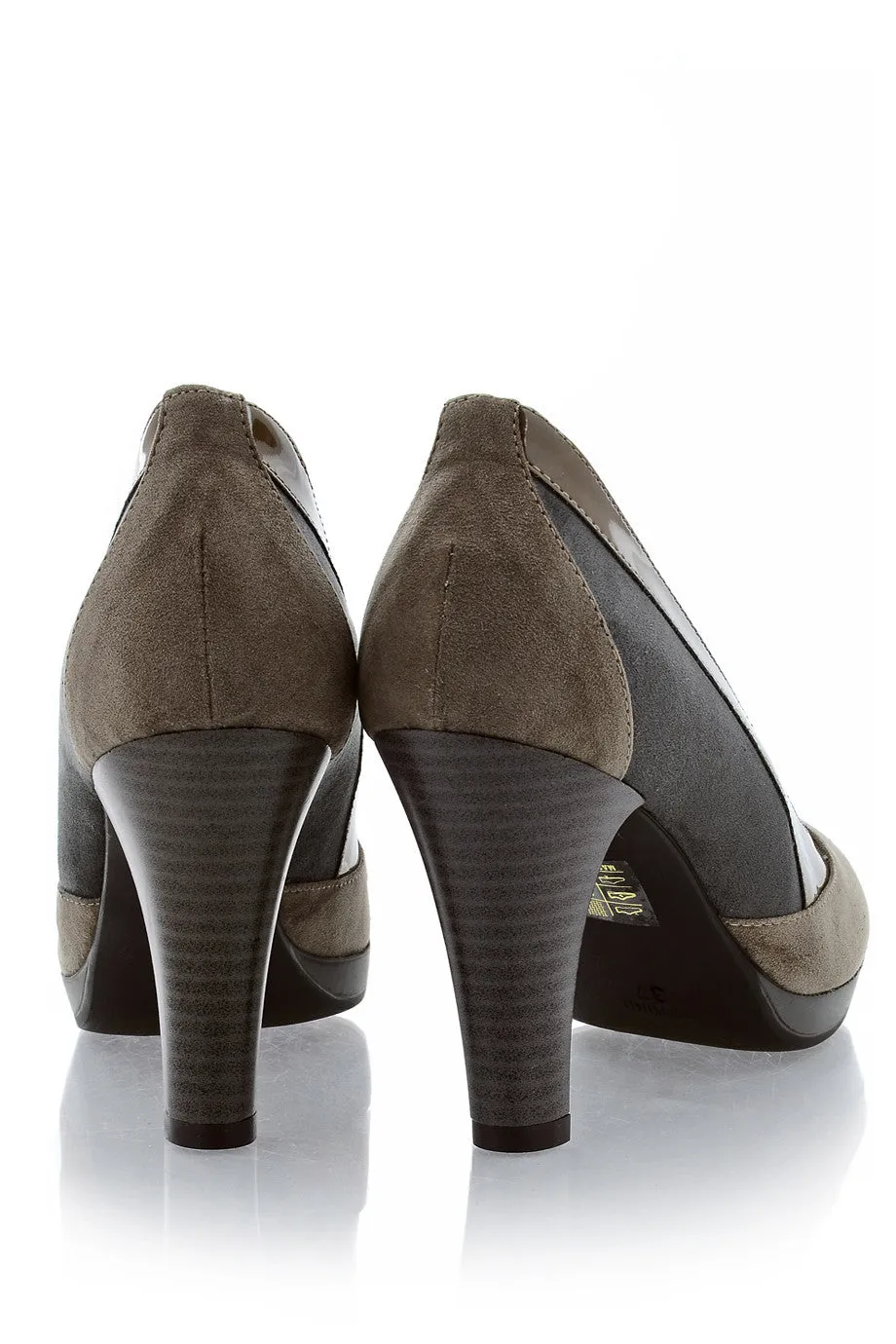 FIORELLA IOLE Suede Taupe Pumps