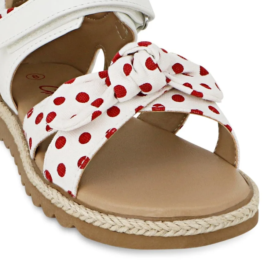 Girl's Dotty Minnie Sandals