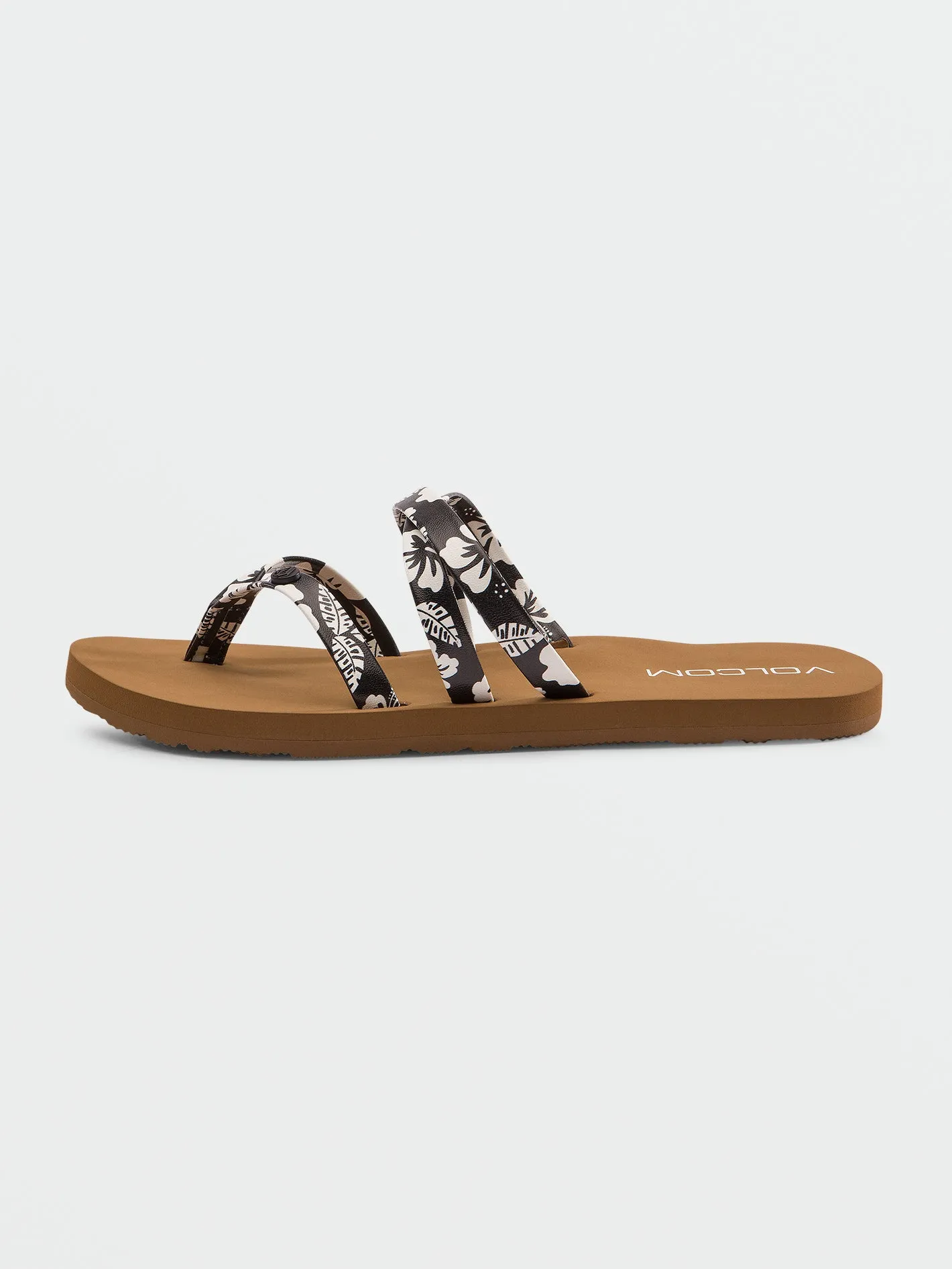 Girls Easy Breezy Sandals - Black White