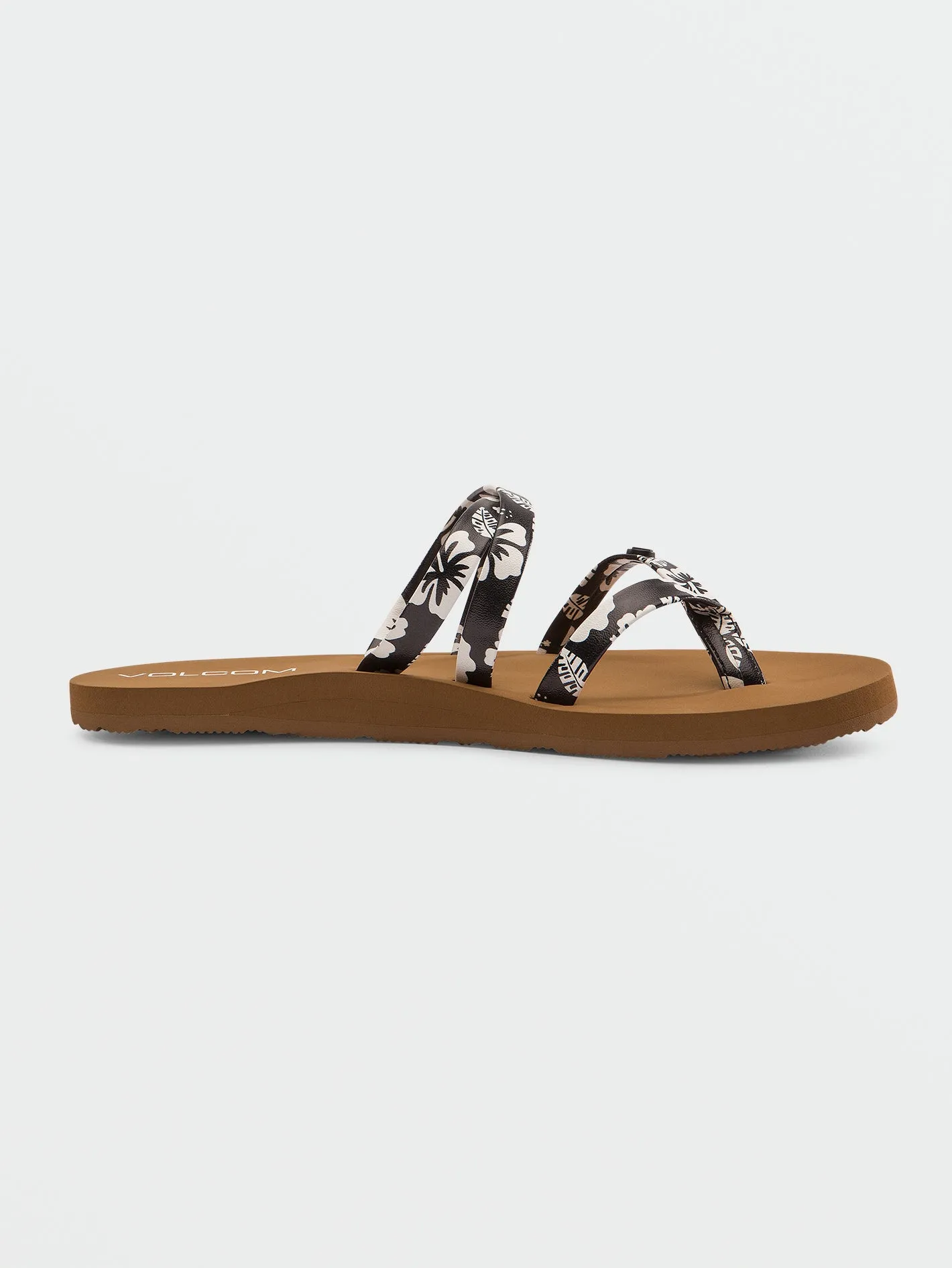 Girls Easy Breezy Sandals - Black White