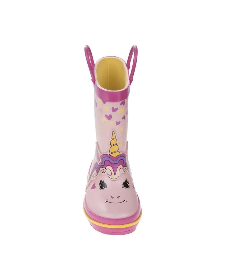 Girls Unicorn Rain Boot