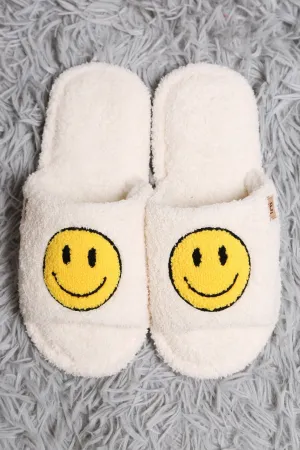 JCL6108 Super Lux Smiley Face Open Toe Slippers