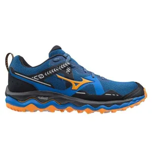 Mizuno Wave Mujin 7 Mens | Pblue/lunarrock/forange