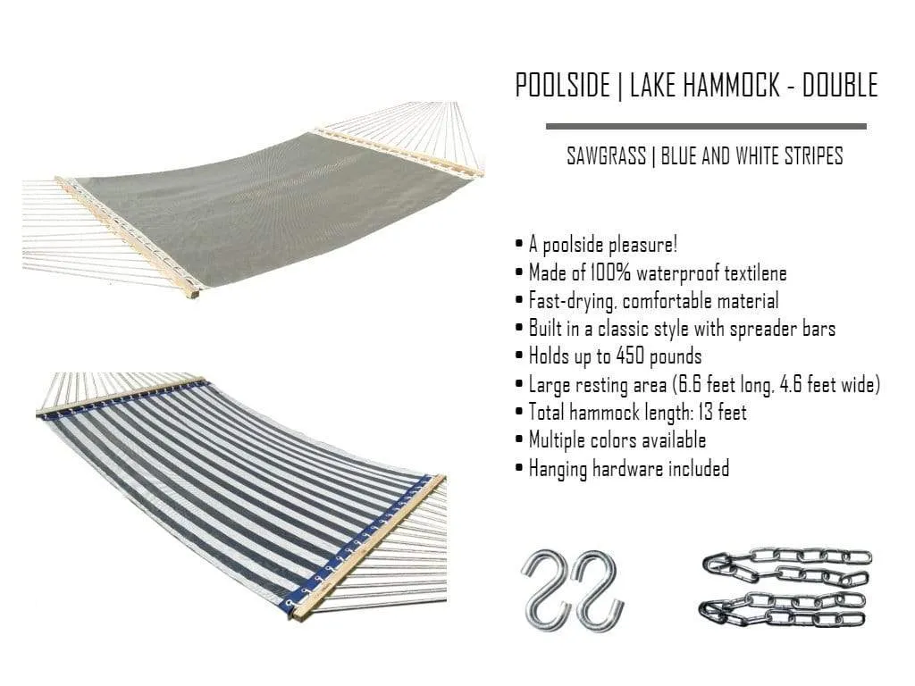 Poolside | Lake Hammock - Double