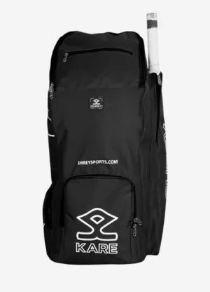 Shrey Kare Duffle Bag - BLACK