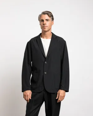 West Coast Blazer in Tropical Wool Black