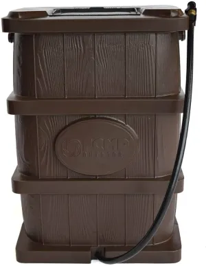 Wood Grain Rain Barrel WG4000-BRN