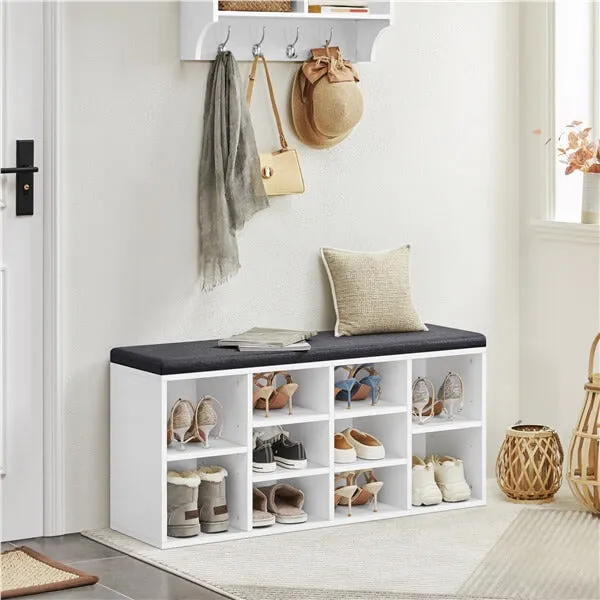 Yaheetech 41.5 inch Shoe Storage Bench